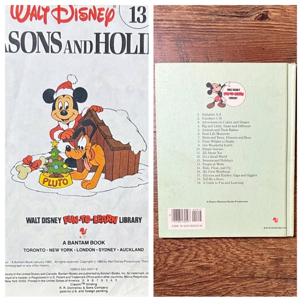 Vintage Disney Fun-To-Learn Library - Picture 7 of 10